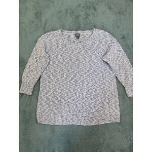 Soho Street Blue Knitted Cozy Pullover Sweater Size US Medium